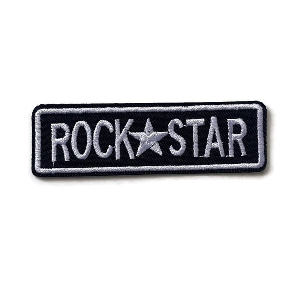 Rockstar Embroidered Patch